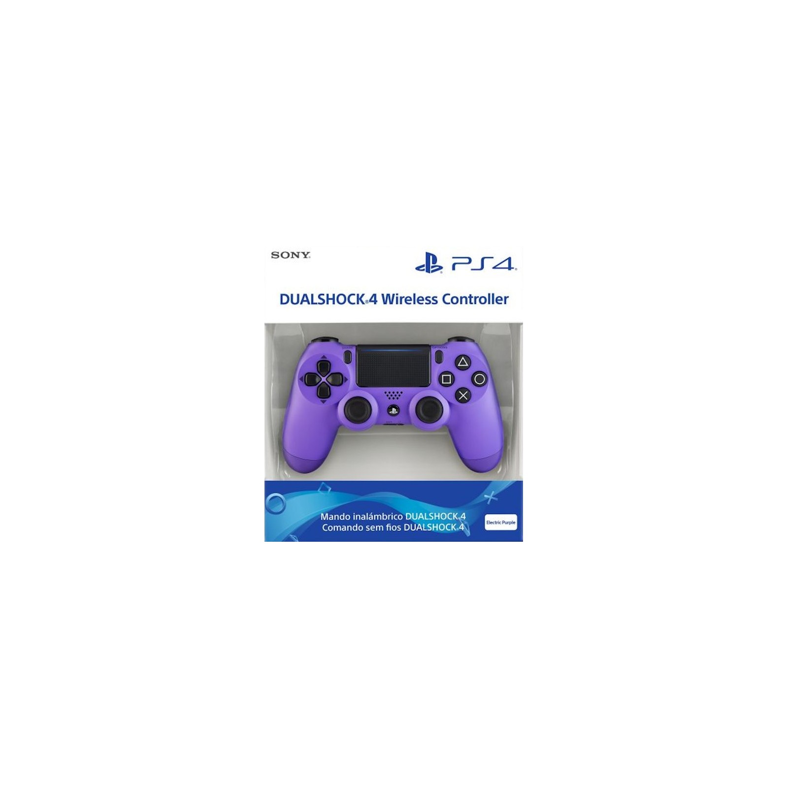 DUAL SHOCK 4 WIRELESS ELECTRIC PURPLE (VERSION 2)