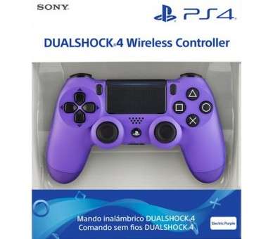 DUAL SHOCK 4 WIRELESS ELECTRIC PURPLE (VERSION 2)