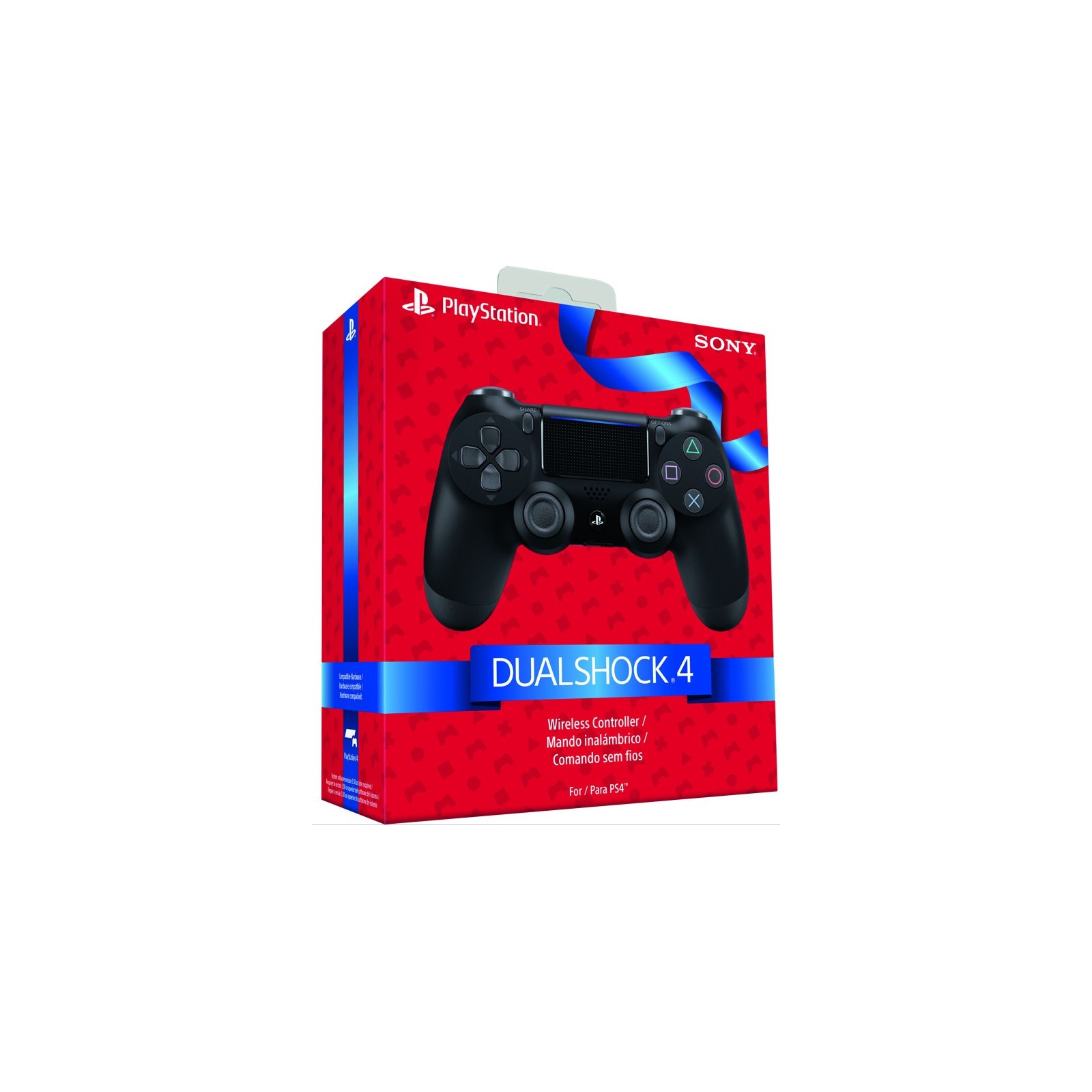 DUAL SHOCK 4 WIRELESS JET BLACK (NEGRO) GW VERSION 2