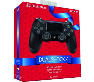 DUAL SHOCK 4 WIRELESS JET BLACK (NEGRO) GW VERSION 2