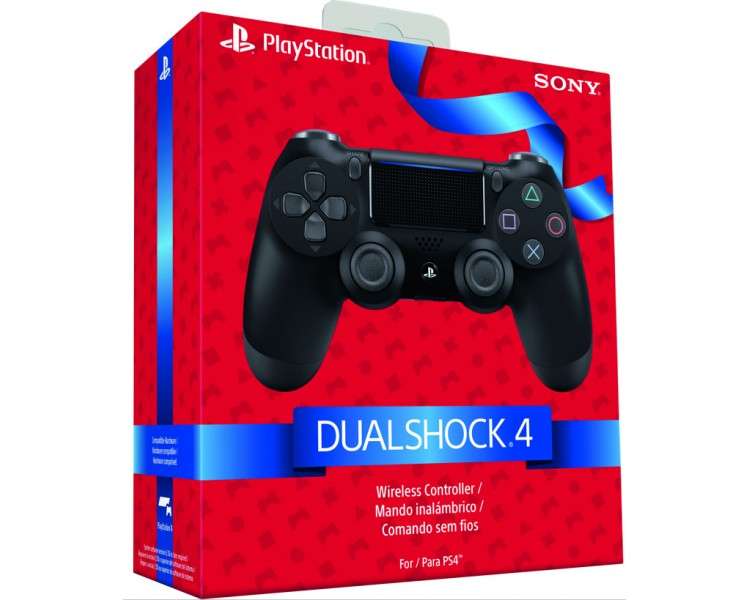 DUAL SHOCK 4 WIRELESS JET BLACK (NEGRO) GW VERSION 2