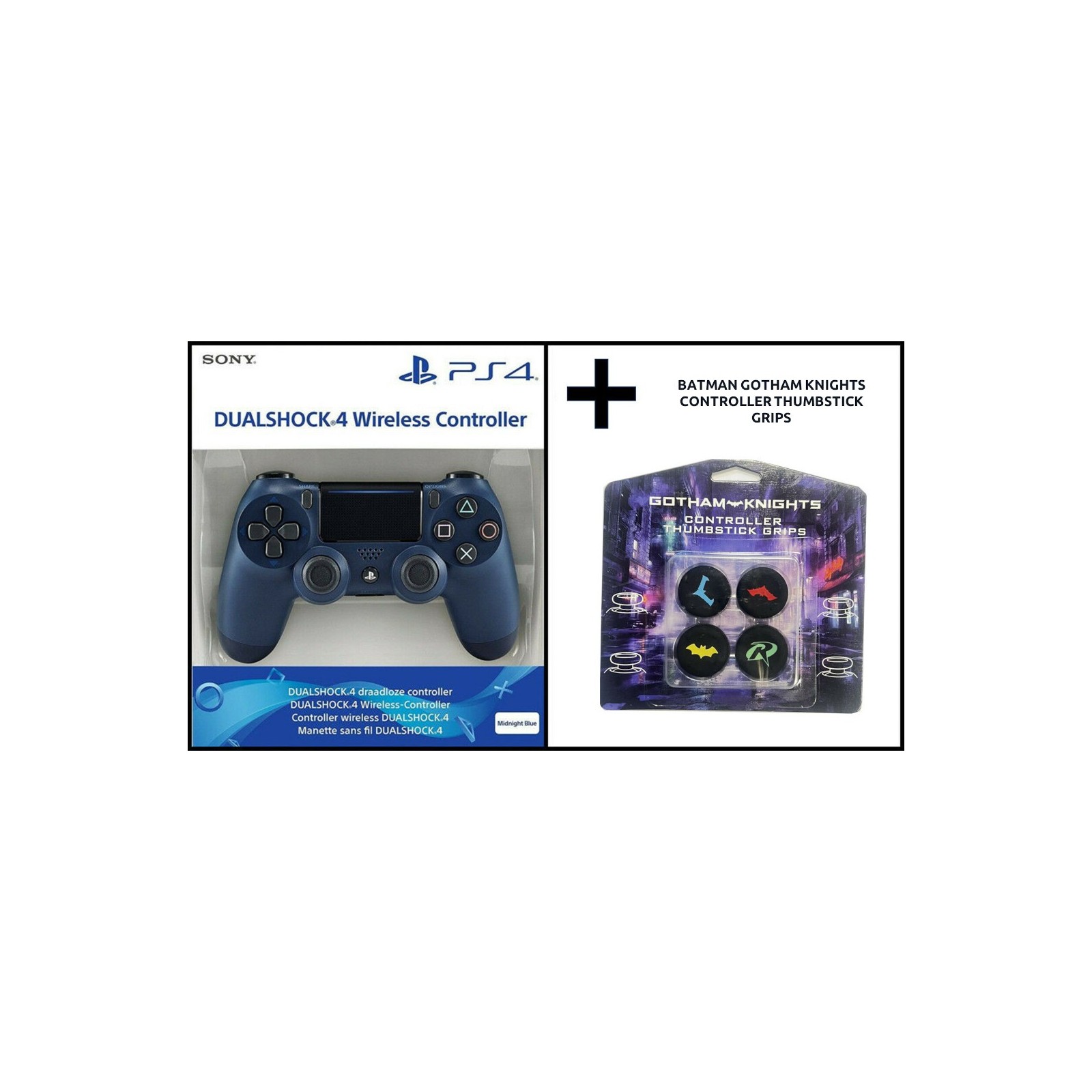 DUAL SHOCK 4 WIRELESS CONTROLLER MIDNIGHT BLUE (IMP)