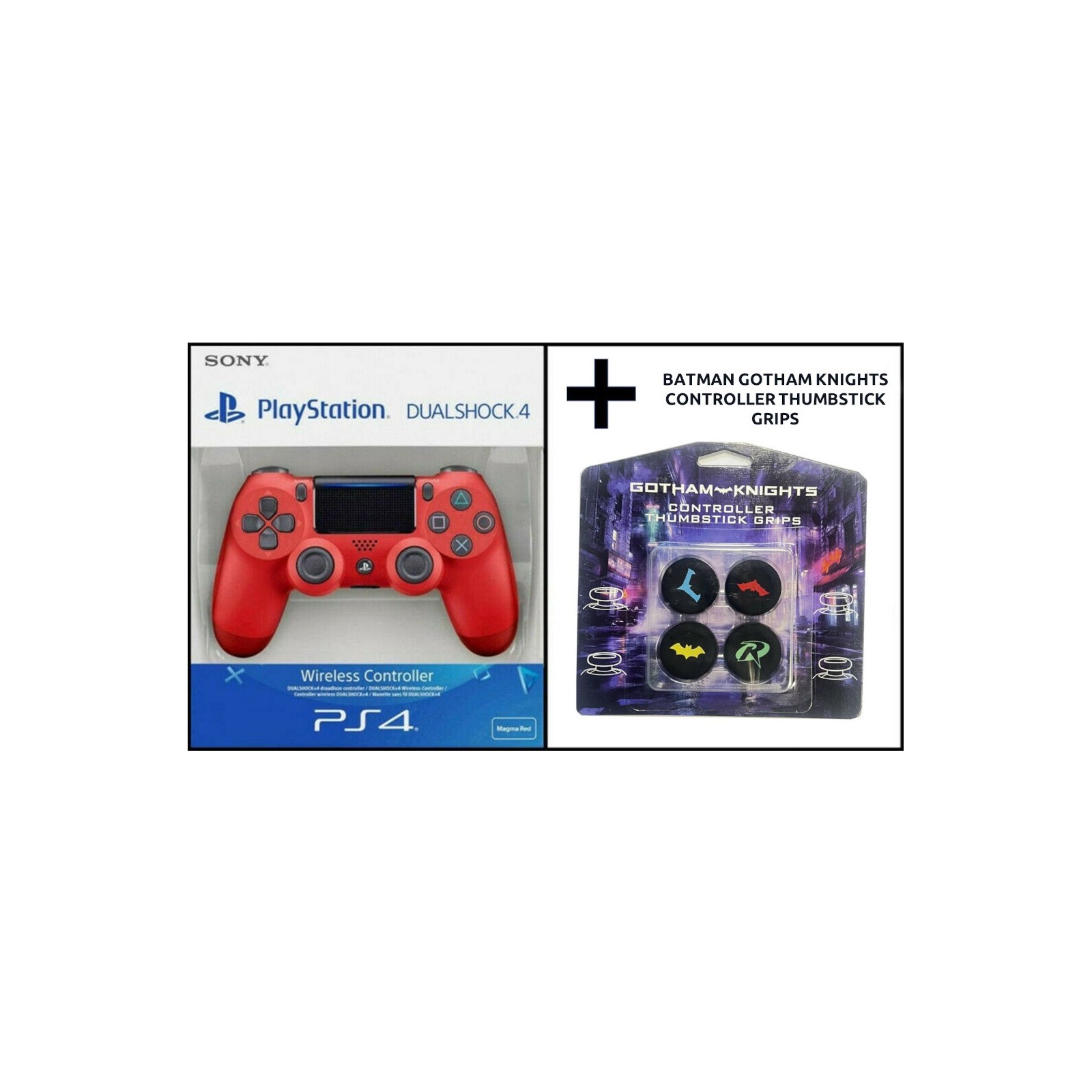 DUAL SHOCK 4 WIRELESS MAGMA RED (ROJO) VERSION 2 (IMP)