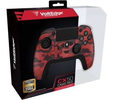 VOLTEDGE WIRELESS CONTROLLER CX50 CAMO RED (ROJO MILITAR)