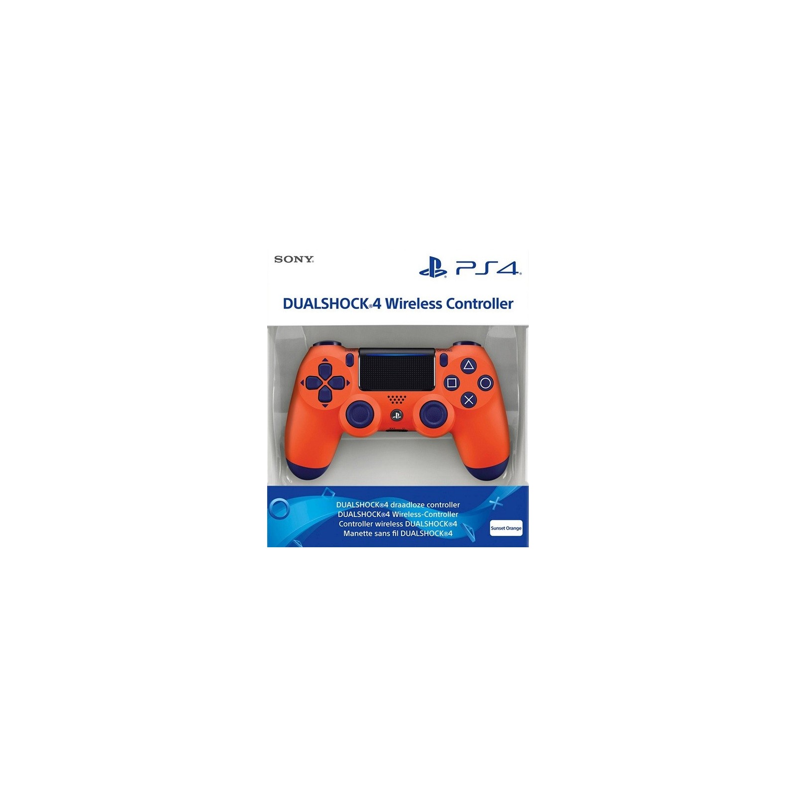 DUAL SHOCK 4 WIRELESS SUNSET ORANGE VERSION 2