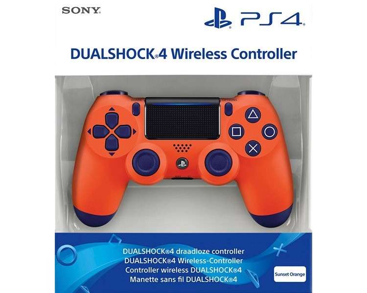 DUAL SHOCK 4 WIRELESS SUNSET ORANGE VERSION 2