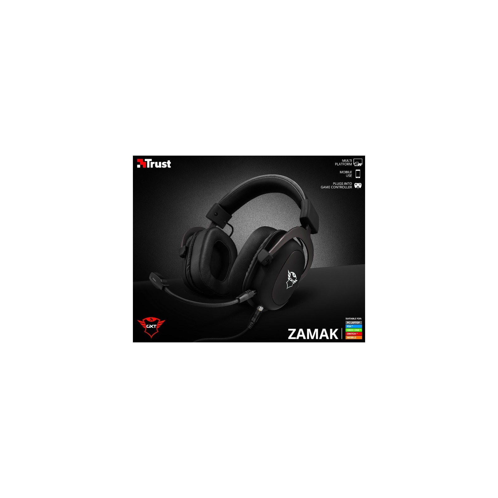 TRUST ZAMAK GAMING HEADSET GXT414 (PS4/XBONE/SWITCH/PC)