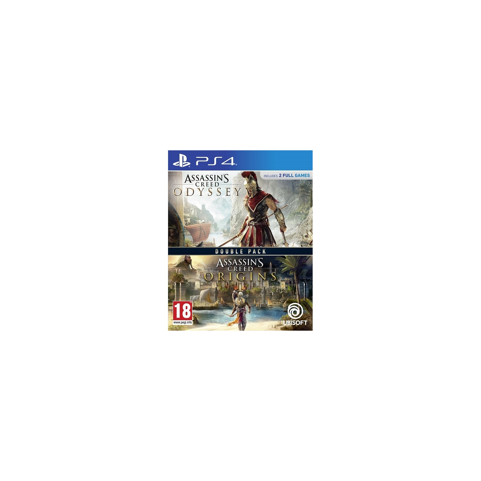 ASSASSIN'S CREED ODYSSEY + ORIGINS - DOUBLE PACK