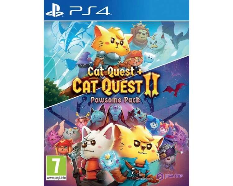 CAT QUEST + CAT QUEST II PAWSOME PACK