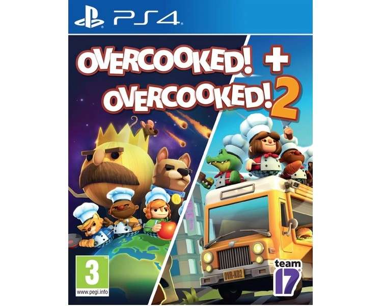 OVERCOOKED ! + OVERCOOKED ! 2 (2 EN 1)