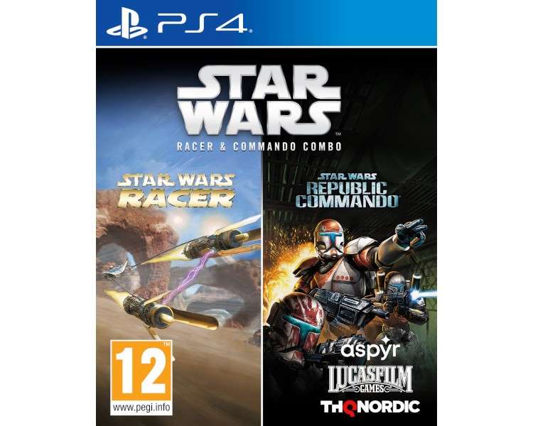 STAR WARS RACER & COMMANDO COMBO (STAR WARS RACER + STAR WARS REPUBLIC COMMANDO)