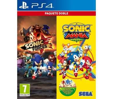 SONIC FORCES + SONIC MANIA PLUS (LIBRO DE ARTE) 2 EN 1