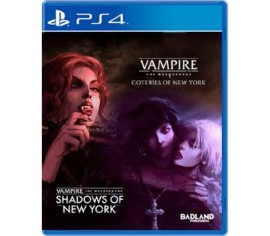 VAMPIRE THE MASCARADE COTERIES OF NEW YORK + SHADOWS OF NEW YORK