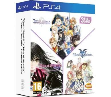 TALES OF: VESPERIA + BERSERIA + ZESTIRIA (3 & 1)