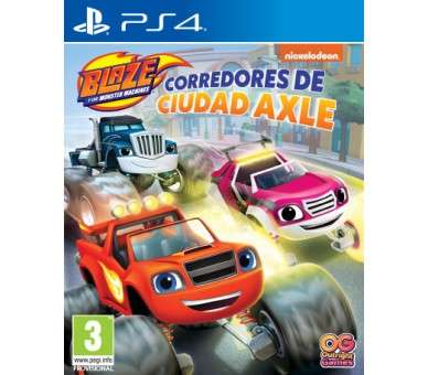 BLAZE Y LOS MONSTER MACHINES CORREDORES DE CIUDAD AXLE