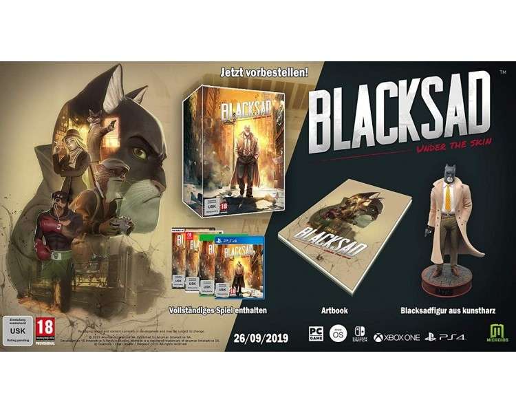 BLACKSAD: UNDER THE SKIN COLLECTOR EDITION