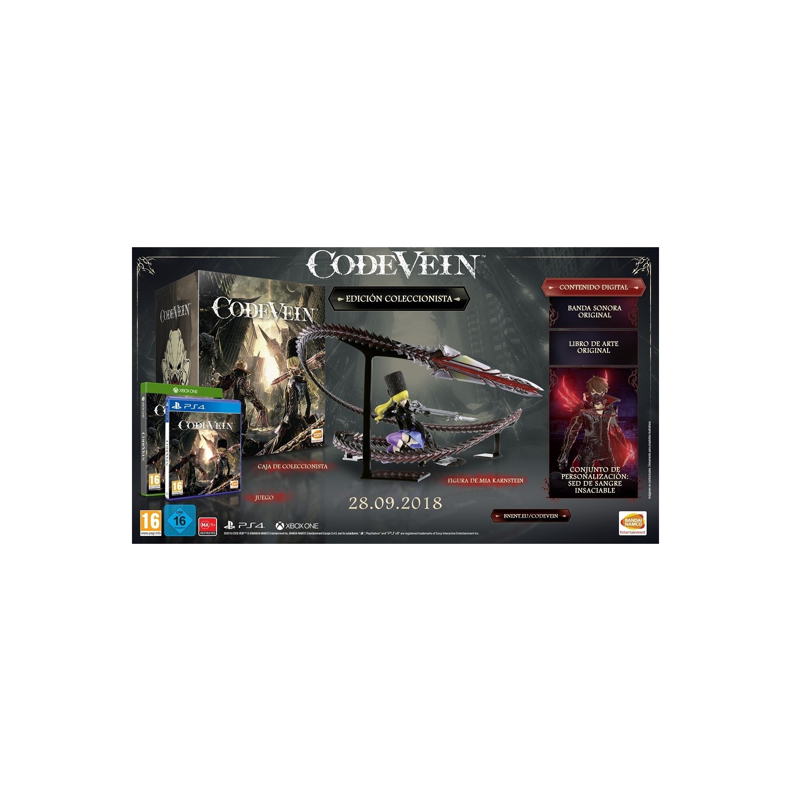 CODE VEIN COLLECTOR EDITION