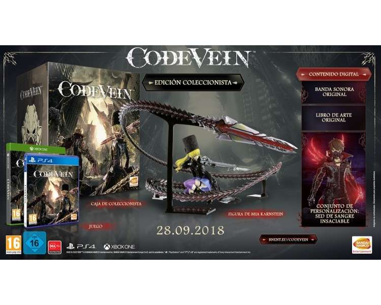 CODE VEIN COLLECTOR EDITION