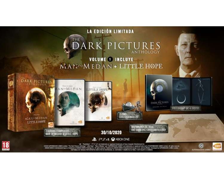 THE DARK PICTURES ANTHOLOGY (MAN OF MEDAN + LITTLE HOPE)