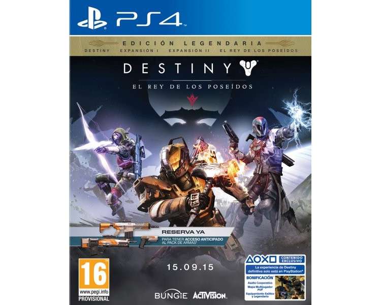 DESTINY: EL REY DE LOS POSEÍDOS ED. LEGENDARIA