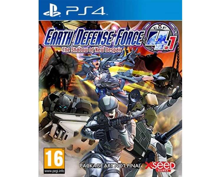 EARTH DEFENSE FORCE 4.1 SHADOW OF NEW DESPAIR