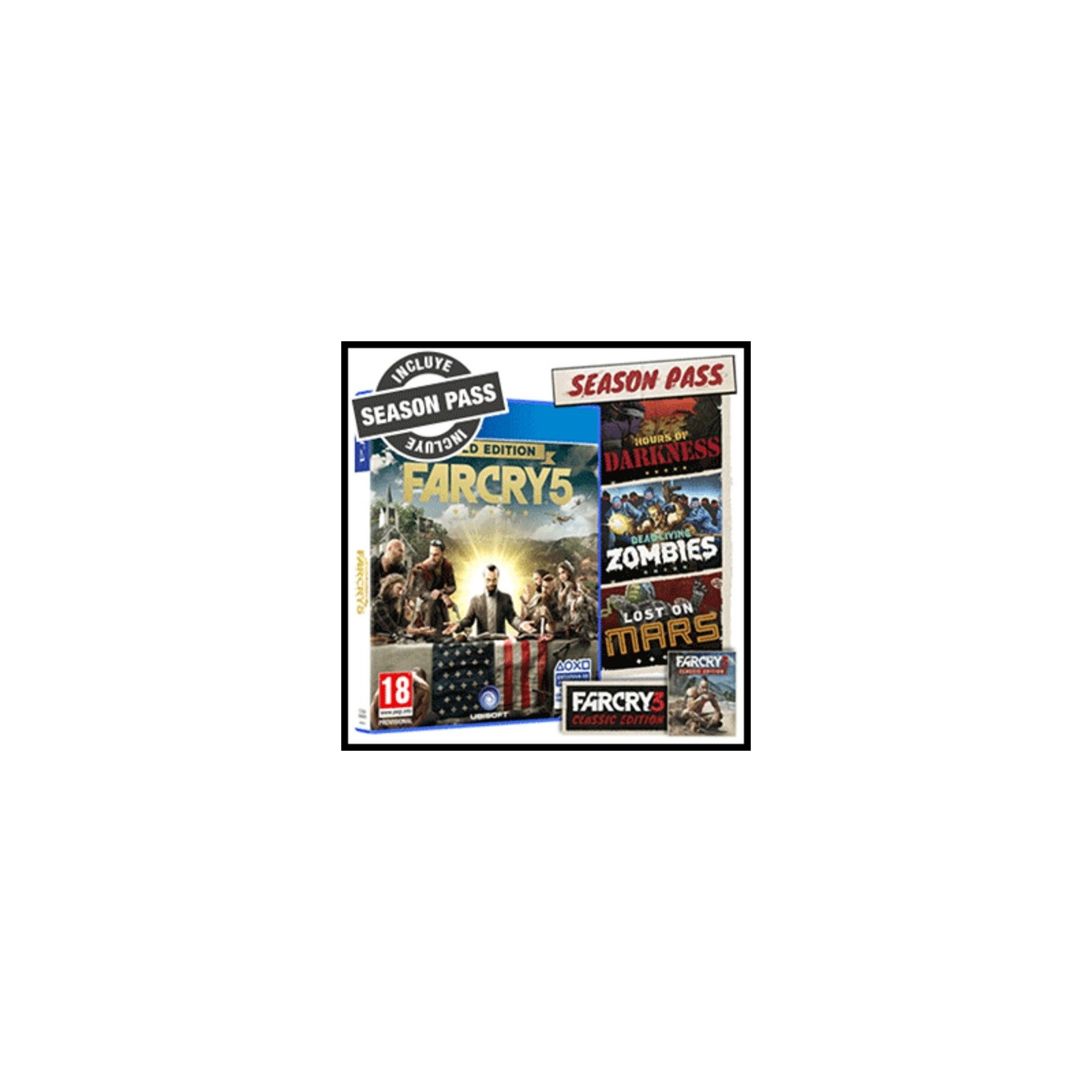 FAR CRY 5 GOLD EDITION  (INCLUYE SEASON PASS)