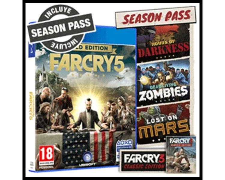 FAR CRY 5 GOLD EDITION  (INCLUYE SEASON PASS)