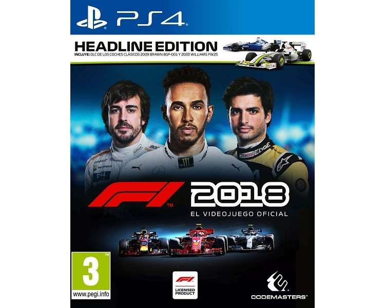 F1 2018 HEADLINE EDITION