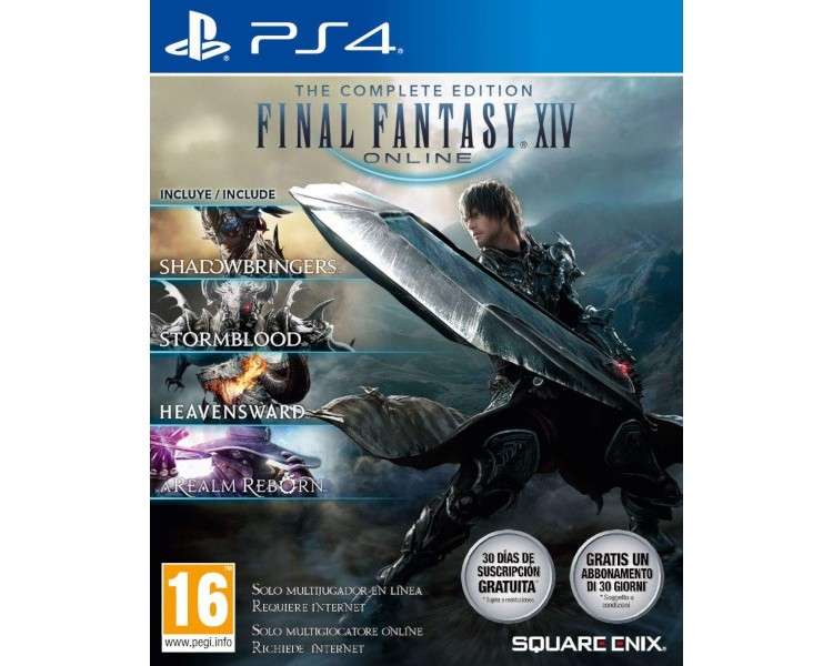 FINAL FANTASY XIV THE COMPLETE EDITION ON LINE (SHADOWBRINGERS/STORMBLOOD/HEAVENSWARD/REAL REBORN)