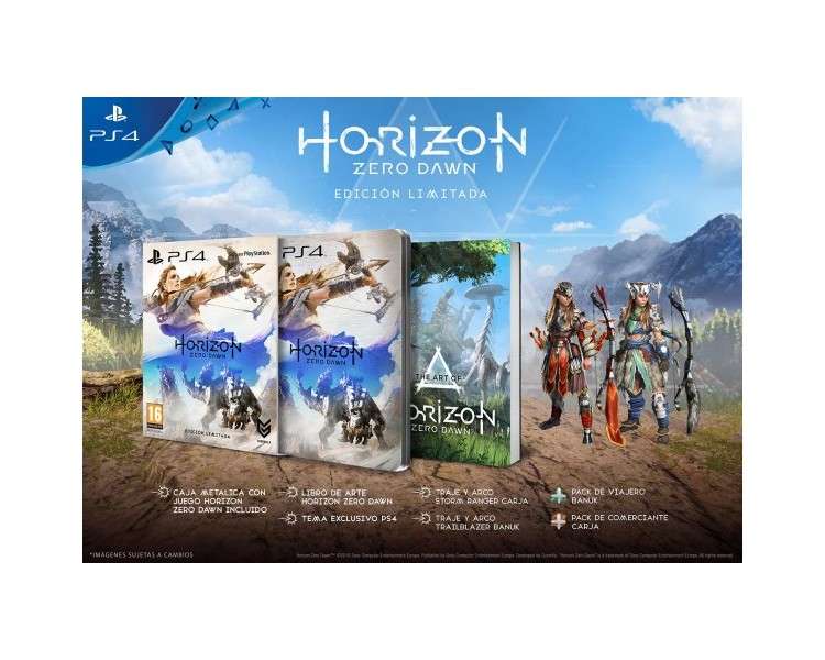 HORIZON ZERO DAWN EDICION LIMITADA