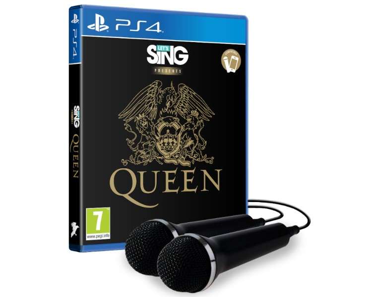 LET'S SING QUEEN + 2 MICROFONOS