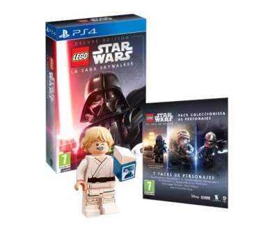 LEGO STAR WARS: LA SAGA SKYWALKER DELUXE EDITION (FIGURA LUKE SKYWALKER+PACK PERSONAJES)