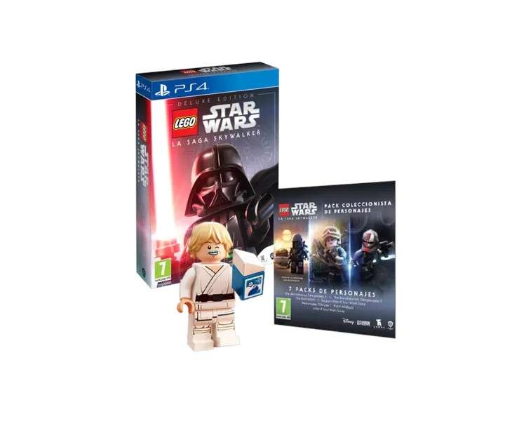 LEGO STAR WARS: LA SAGA SKYWALKER DELUXE EDITION (FIGURA LUKE SKYWALKER+PACK PERSONAJES)