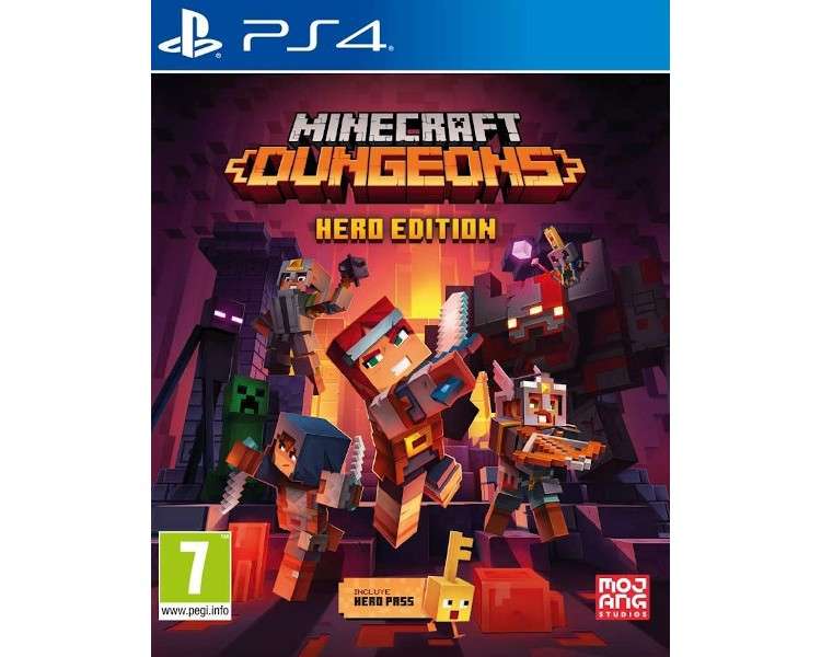 MINECRAFT DUNGEONS HERO EDITION (INCLUYE HERO PASS)