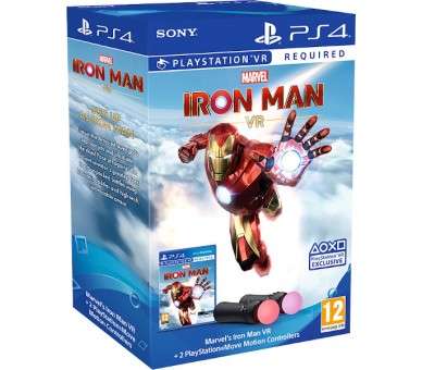 MARVEL IRON-MAN (VR) + 2 MOVE MOTION CONTROLLERS