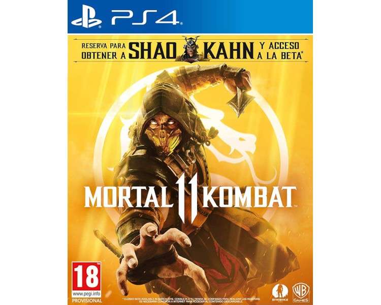 MORTAL KOMBAT 11 (INCLUYE SHAO KAHN.PERSONAJE JUGABLE)