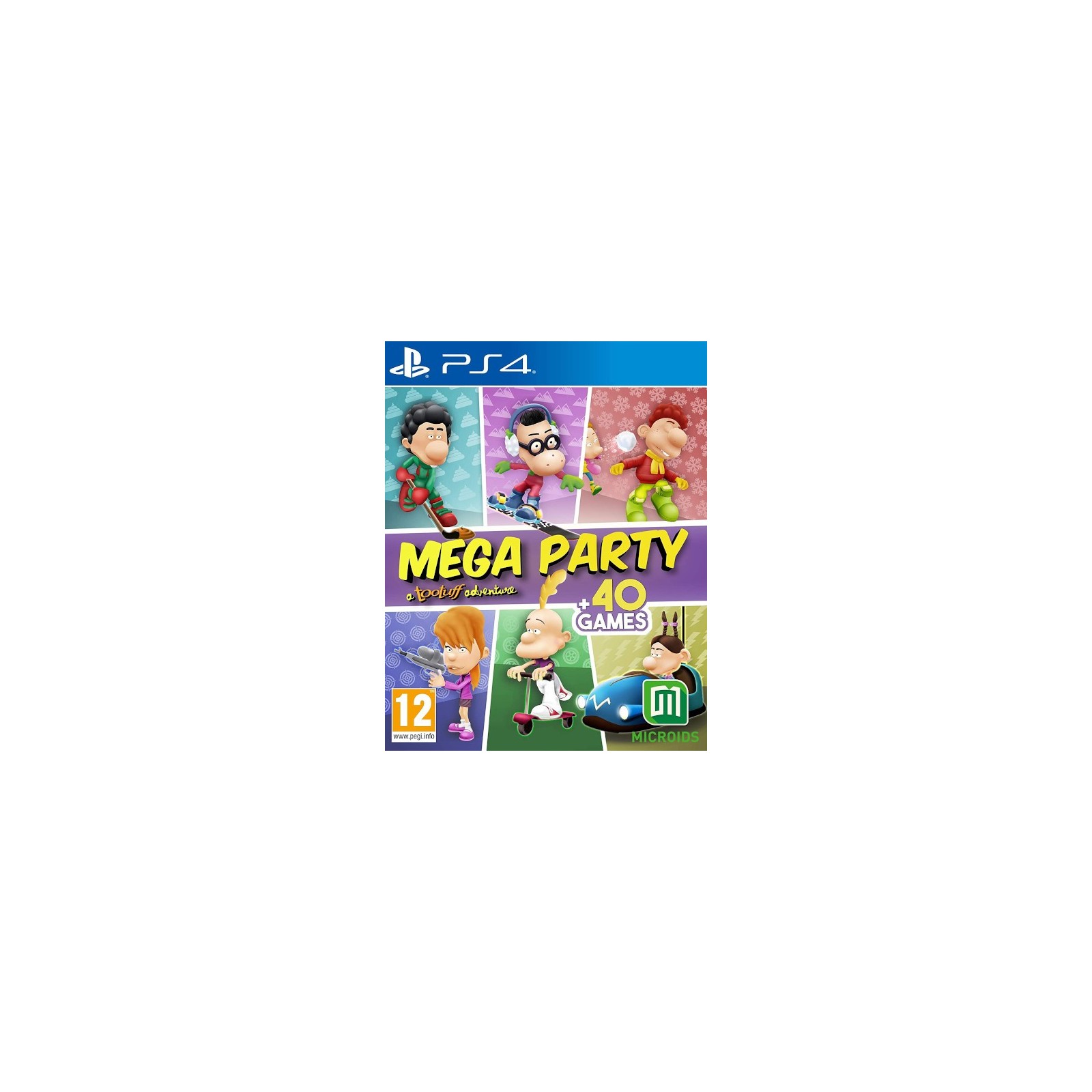 MEGA PARTY:A TOOTUFF ADVENTURE  (+40 GAMES)