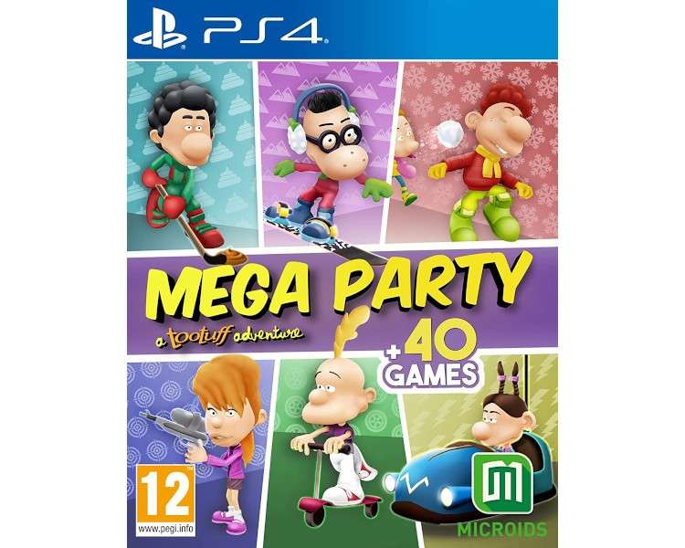 MEGA PARTY:A TOOTUFF ADVENTURE  (+40 GAMES)