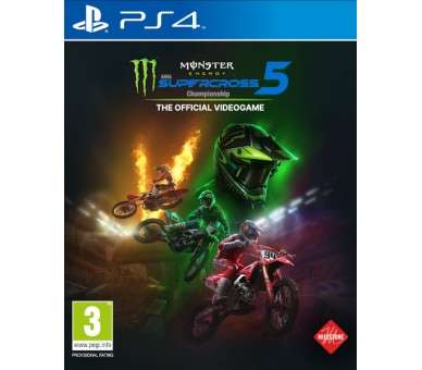 MONSTER ENERGY SUPERCROSS 5: THE OFFICIAL VIDEOGAME