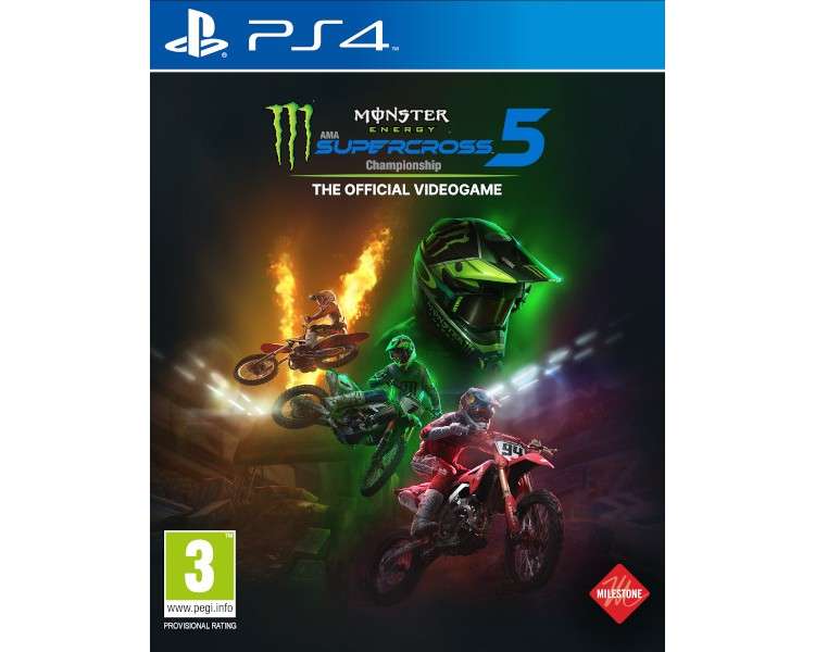 MONSTER ENERGY SUPERCROSS 5: THE OFFICIAL VIDEOGAME