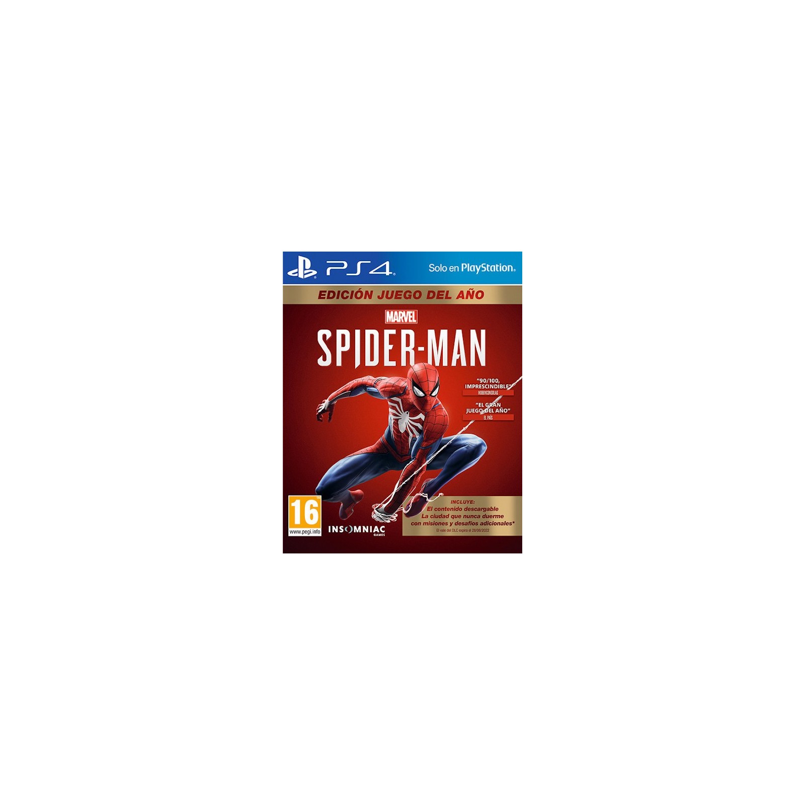 MARVEL SPIDER-MAN EDICIÓN JUEGO DEL AÑO (GOTY)