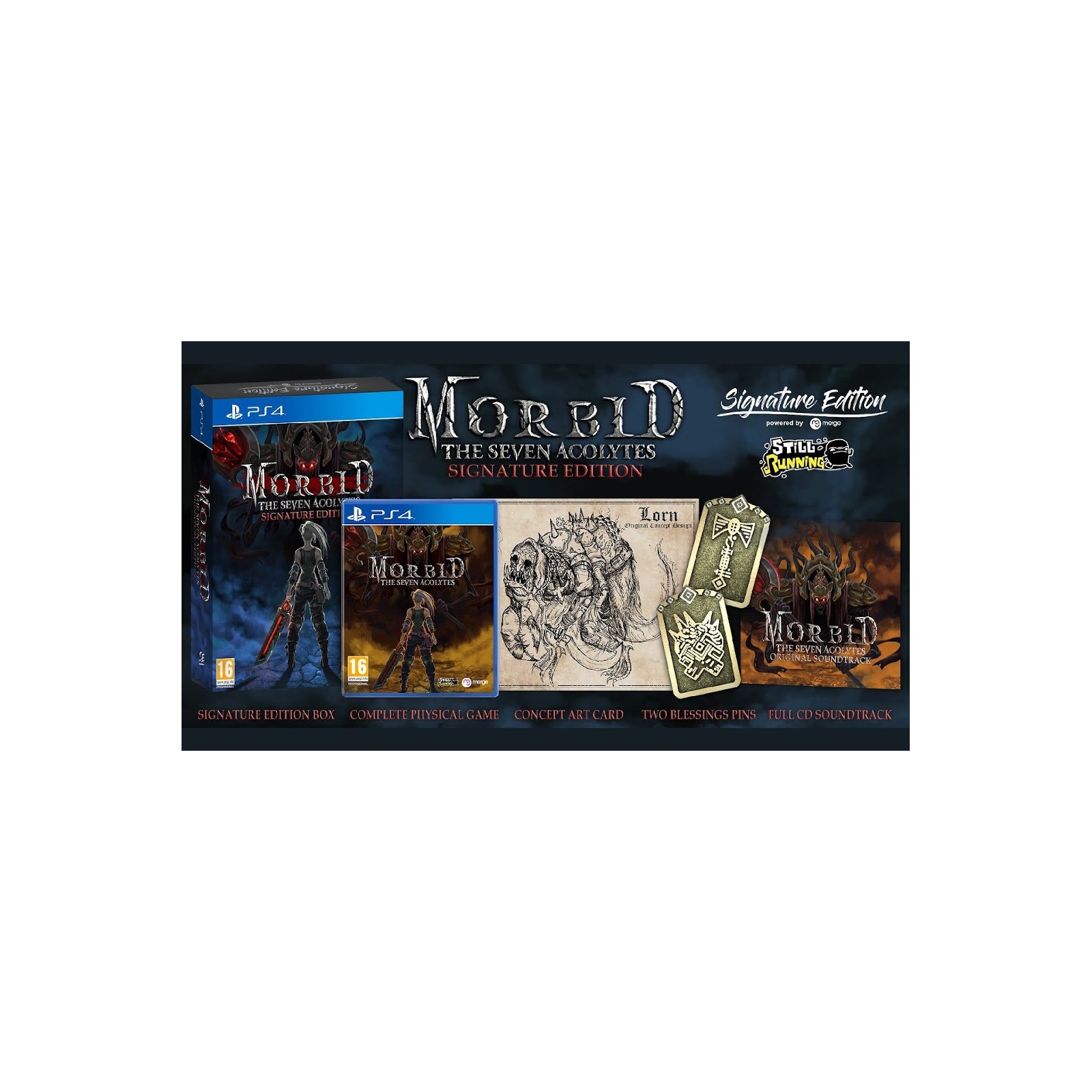 MORBID THE SEVEN ACOLYTES SIGNATURE EDITION