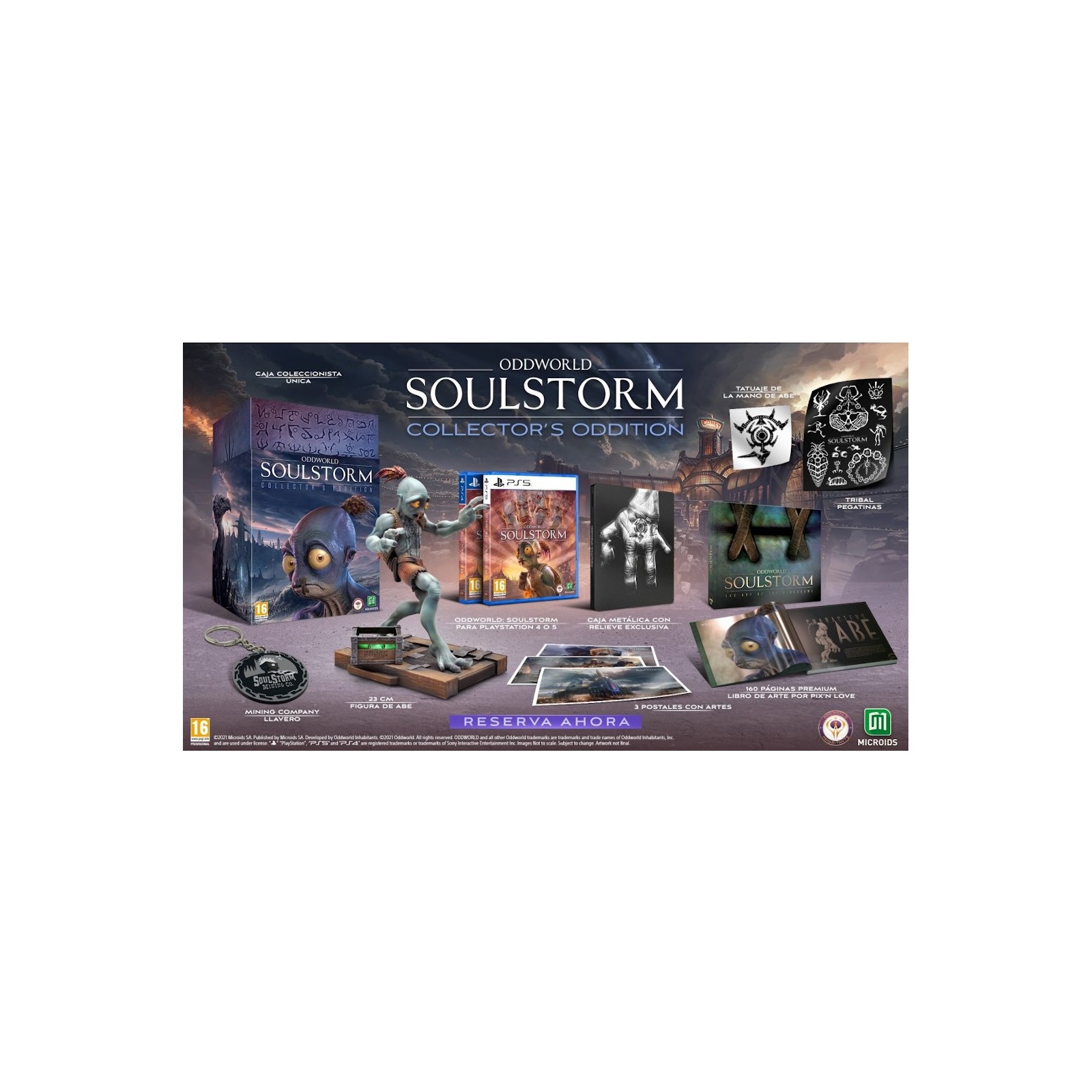 ODDWORLD SOULSTORM COLLECTOR'S ODDITION