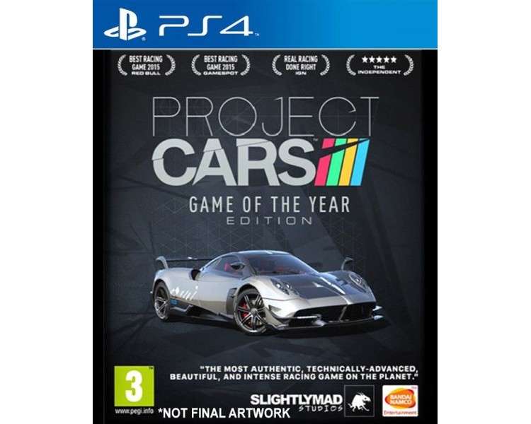 PROJECT CARS GAME OF THE YEARS EDITION