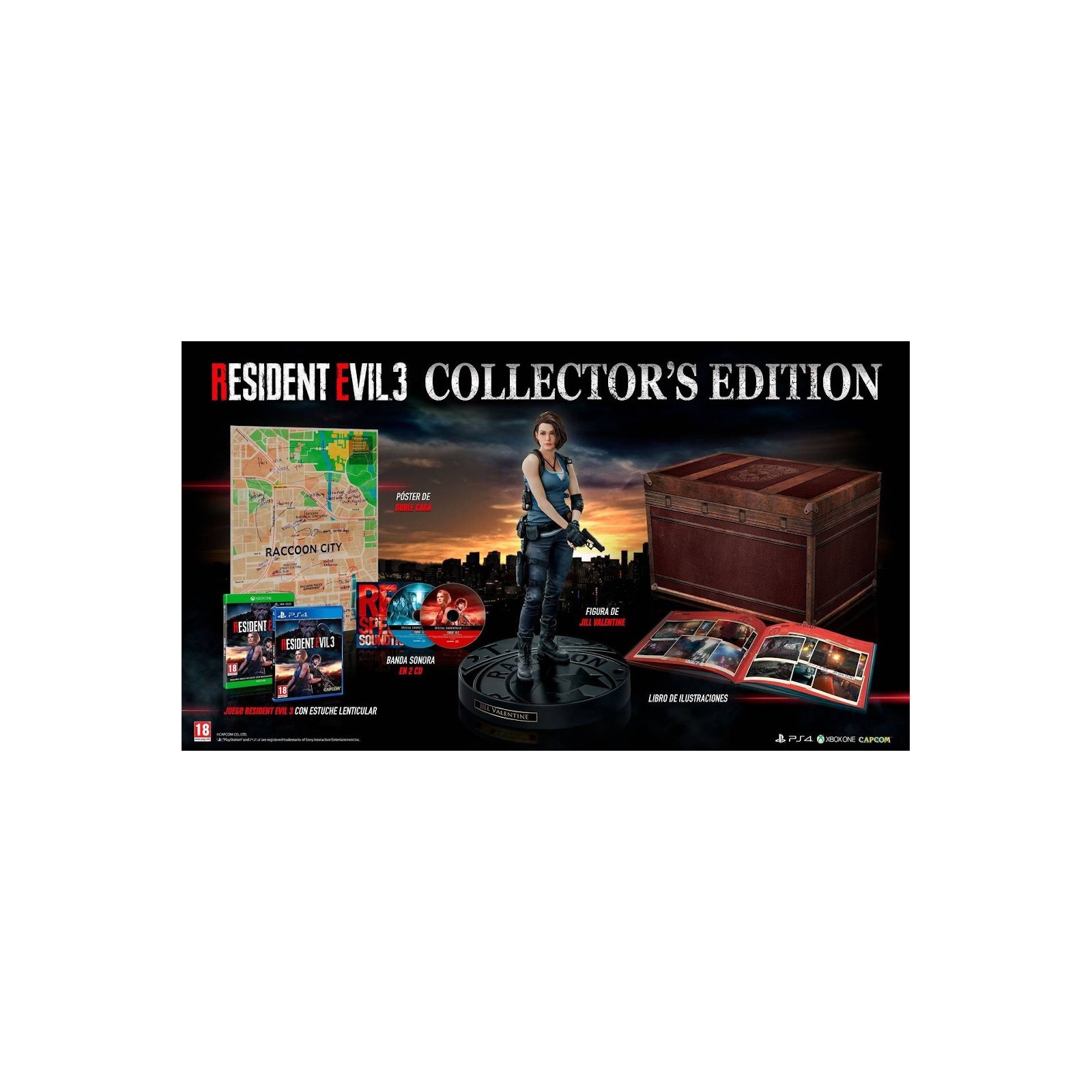 RESIDENT EVIL 3 REMAKE COLLECTOR'S EDITION