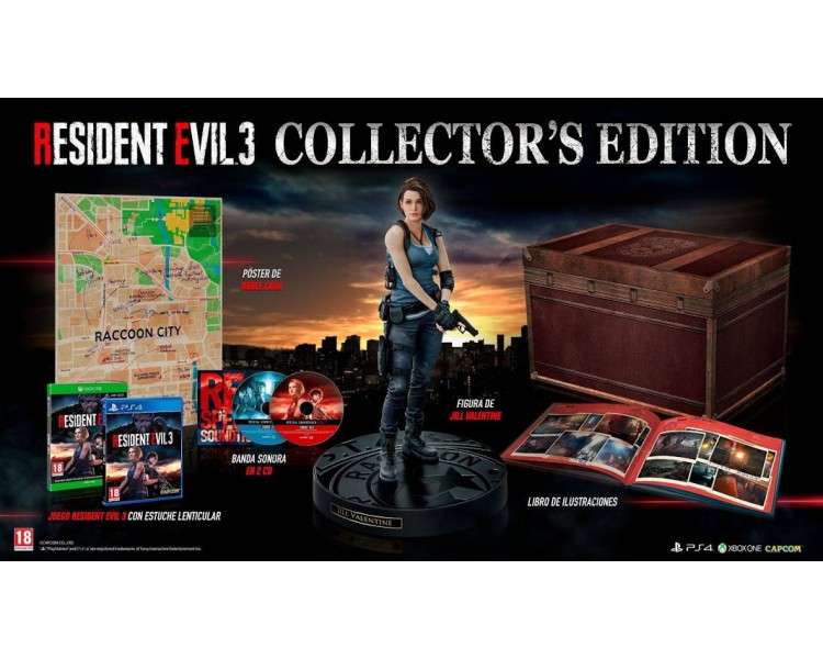 RESIDENT EVIL 3 REMAKE COLLECTOR'S EDITION