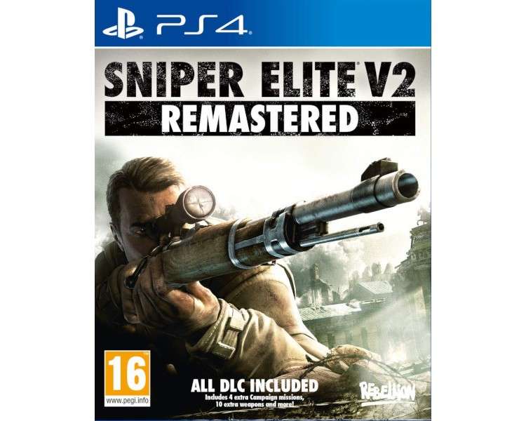 SNIPER ELITE V2: REMASTERED (4 MISIONES /7 PERSONAJES/10 ARMAS)