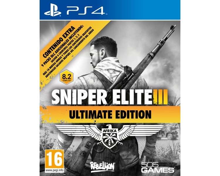 SNIPER ELITE III ULTIMATE EDITION (9 DLCS ADICIONALES)