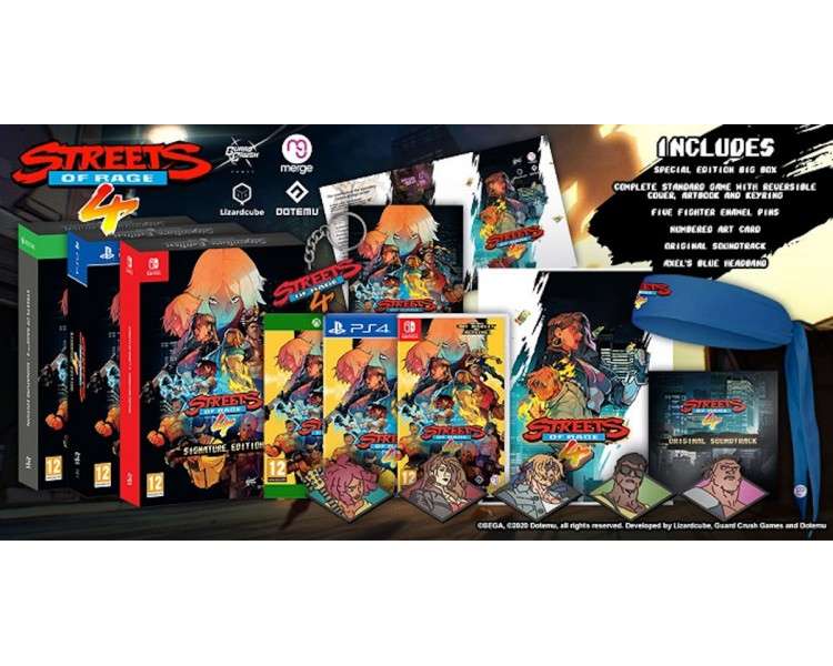 STREETS OF RAGE 4 SIGNATURE EDITION