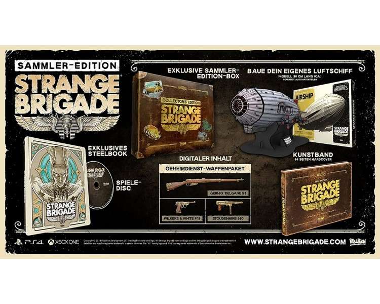 STRANGE BRIGADE COLLECTOR`S EDITION